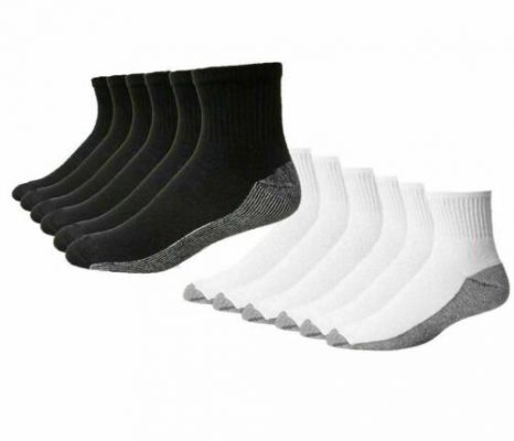 Pairs Men’s Industrial Quarter Boot Work Socks Thick Heavy Duty 6-11 lot (10 DOZEN)